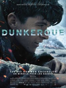 Poster Dunkirk. Junger Mann am Boden.