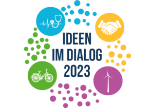 Bildbeschreibung: Logo Ideen im Dialog
