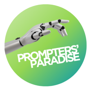 Logo Prompters' Paradise
