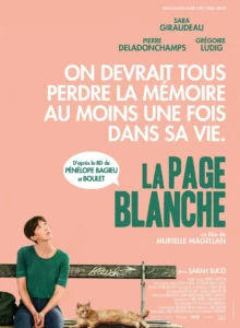 la page blanche affiche