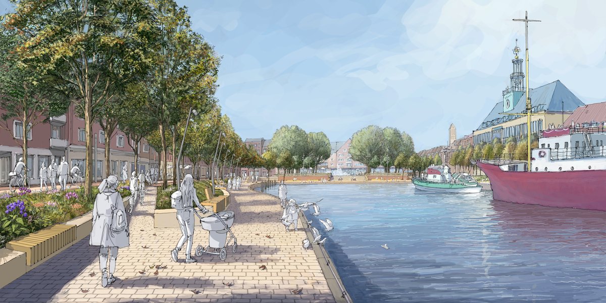 Entwurf Innenstadt Emden (Foto: Planungsbüro Lohaus, Carl, Köhlmos / Tobias Bruns)