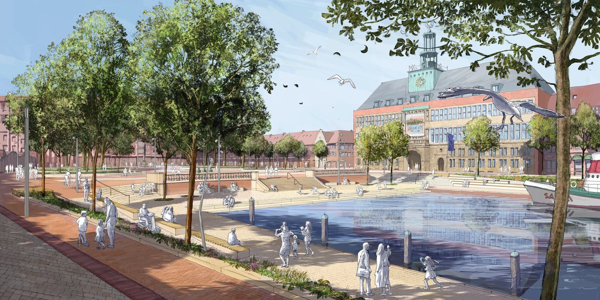 Entwurf Innenstadt Emden (Foto: Planungsbüro Lohaus, Carl, Köhlmos / Tobias Bruns)