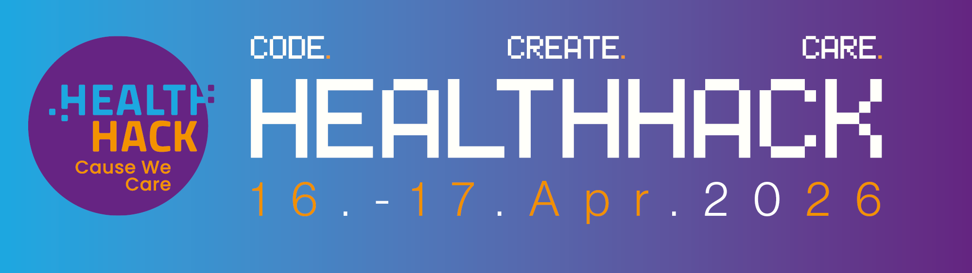 Websitebanner HealthHack 2026 (Bild: Metropolregion GmbH)