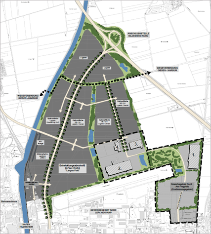 rahmenplan interkommunaler gewerbepark hildesheim giesen