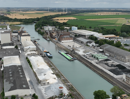 Sicht auf die Verladestation nach Nordosten (Foto: Stadt Hildesheim)